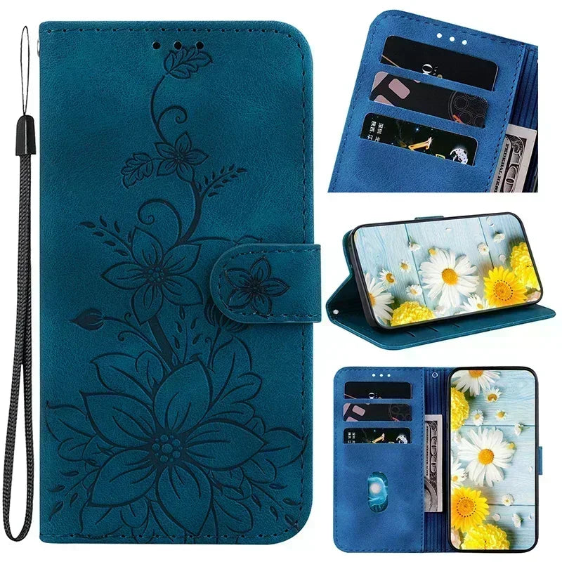 Leather Phone Case For Samsung Galaxy A73 A72 A71 A51 4G 5G A81 A91 A41 A31 A70 A50 A40 A20 A30 A20E Card Slot Wallet Cover
