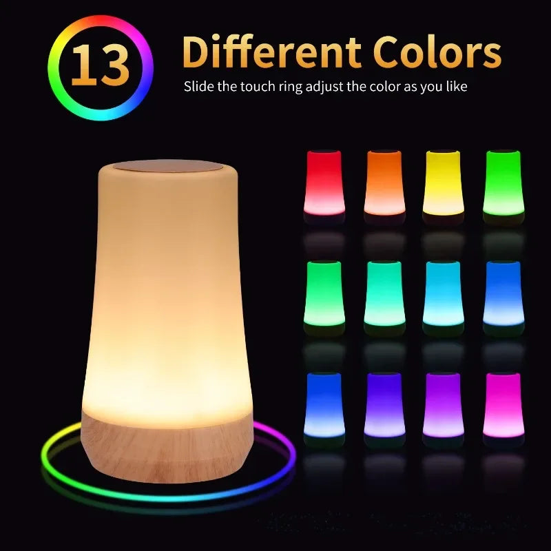 Color Changing Dimmable Night Light with Remote Control - Smarsty