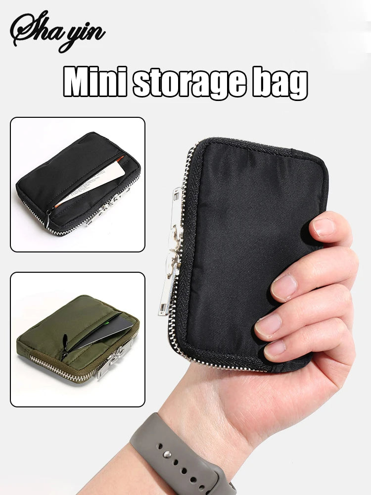 Japanese Men Wallet And Card Holder With Earbuds Case - Smarsty