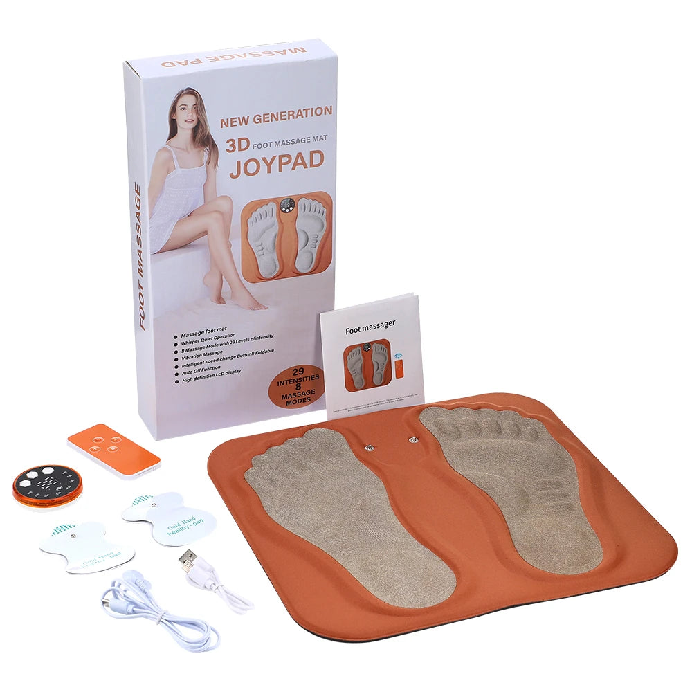 3D Smart Foot Massage Pad with Remote Control - Smarsty