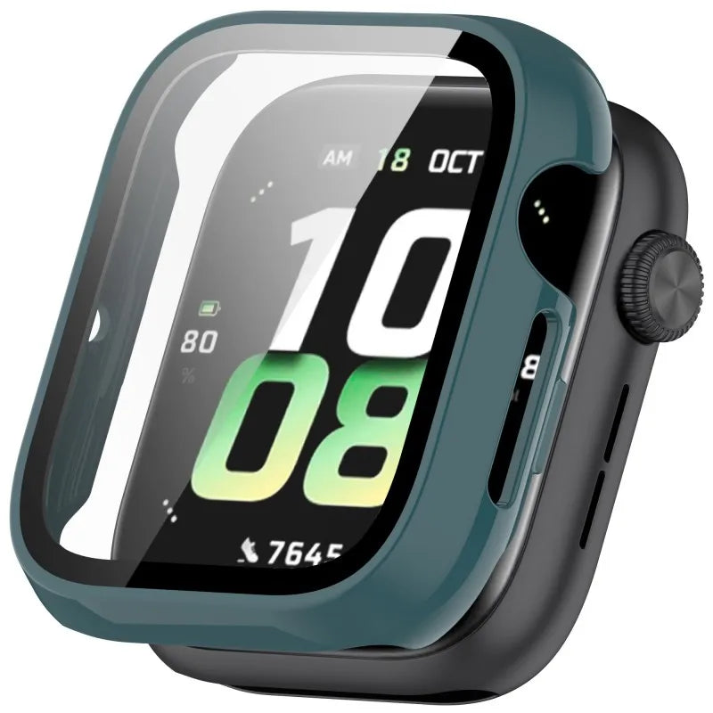 PC+Tempered Glass Case for Honor Watch 5 Smart Watch Strap Protective Cover Bumper Honor Watch5 Screen Protector Accessories