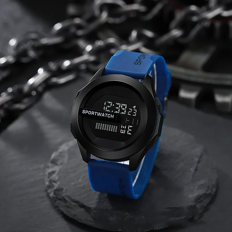 Luxury Digital Sport Watch for Men Waterproof Luminous - Smarsty
