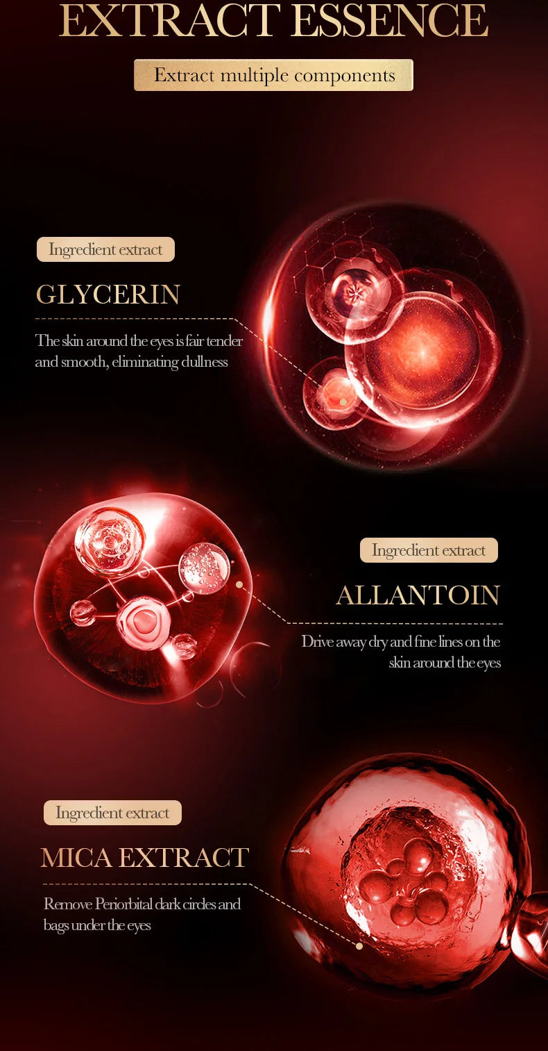 Pomegranate Collagen Eye Masks for Dark Circles and Puffiness - Smarsty