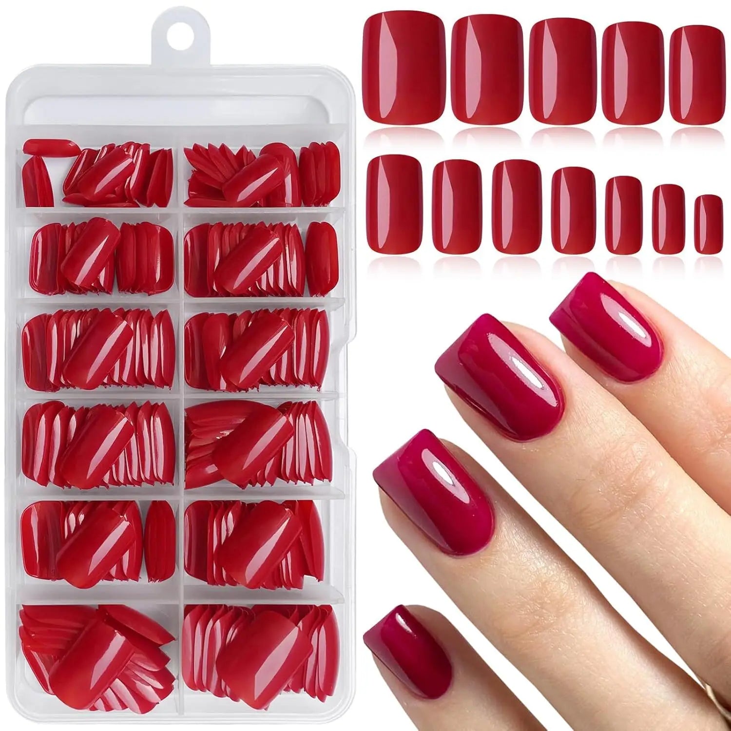120pcs White French Fake Nails for Chic Style - Smarsty