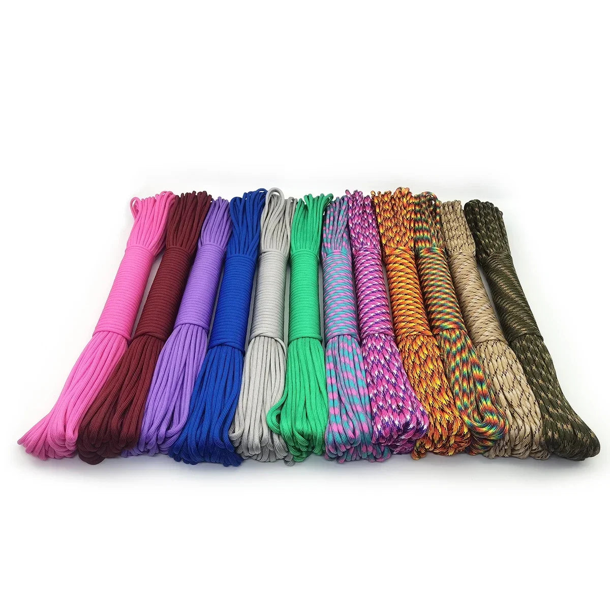 New Color Dia 4 MM 31 Meters 9 stand Cores Paracord Parachute Cord Lanyard Tent Rope For Hiking Camping Clothesline DIY Bracelet by Smarsty