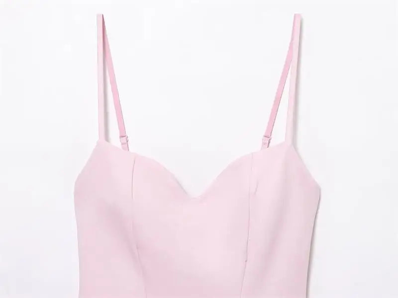Dresses Summer Women's 2025 New Chic Slim Tube Top Elegant Mini Camisole Women's Dress Street Fashion Youth Holiday Dress - Smarsty