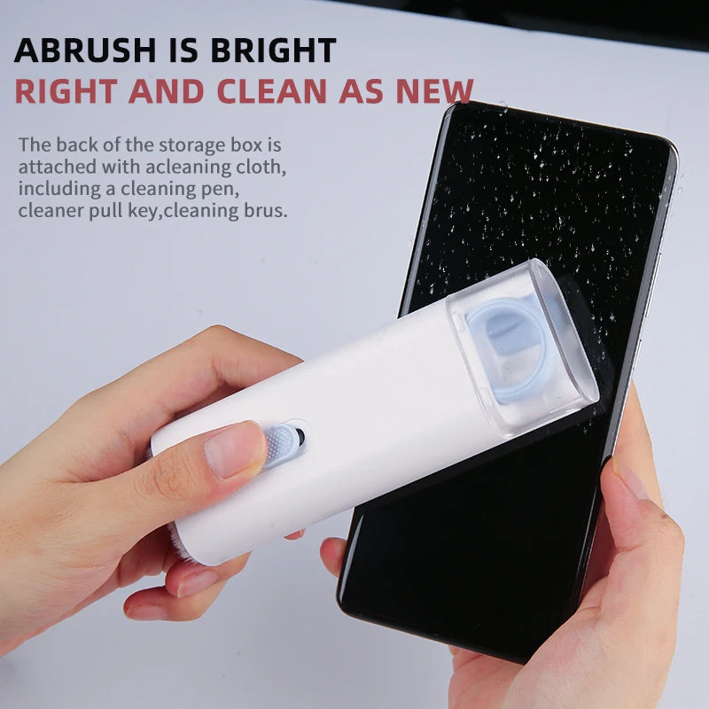 7-in-1 Computer Keyboard Cleaner Brush Kit Earphone Cleaning Pen For Headset Keyboard Cleaning Tools Cleaner Keycap Puller Kit - Smarsty