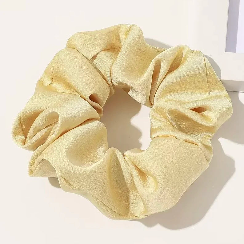 Silk Scrunchies No Crease Hair Ties For All Hair Types - Smarsty