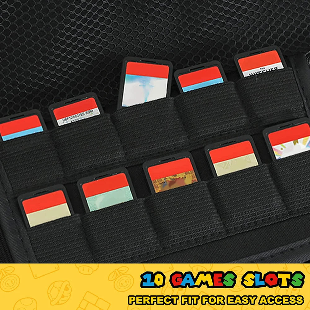 Large Waterproof Carrying Case for Nintendo Switch OLED - Smarsty