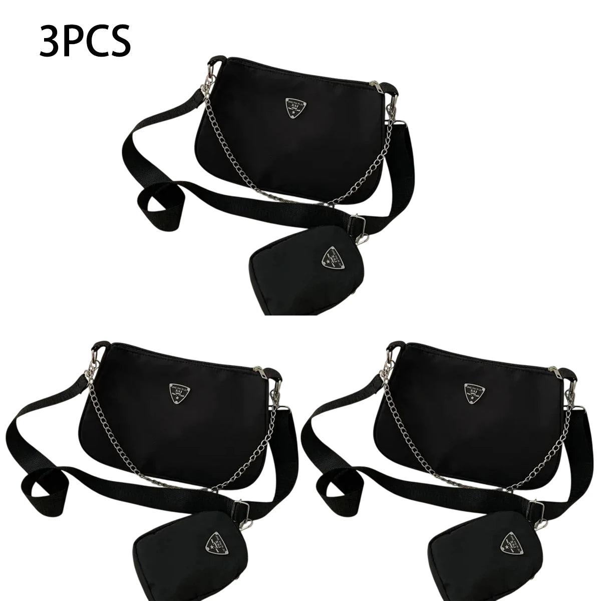 Nylon Crossbody Bag For Women Portable Casual Style - Smarsty