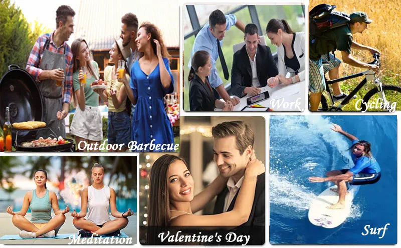 Natural Coconut Husk Wood Bracelet Set for Men - Smarsty