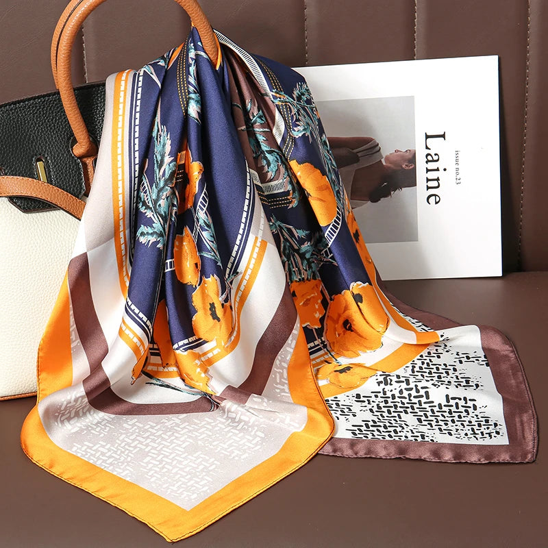 Luxury Silk Hijab Hair Bands With Sun Protection - Smarsty