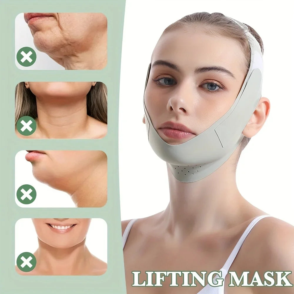 Reusable Face Slimming Bandage for V Line Enhancement - Smarsty