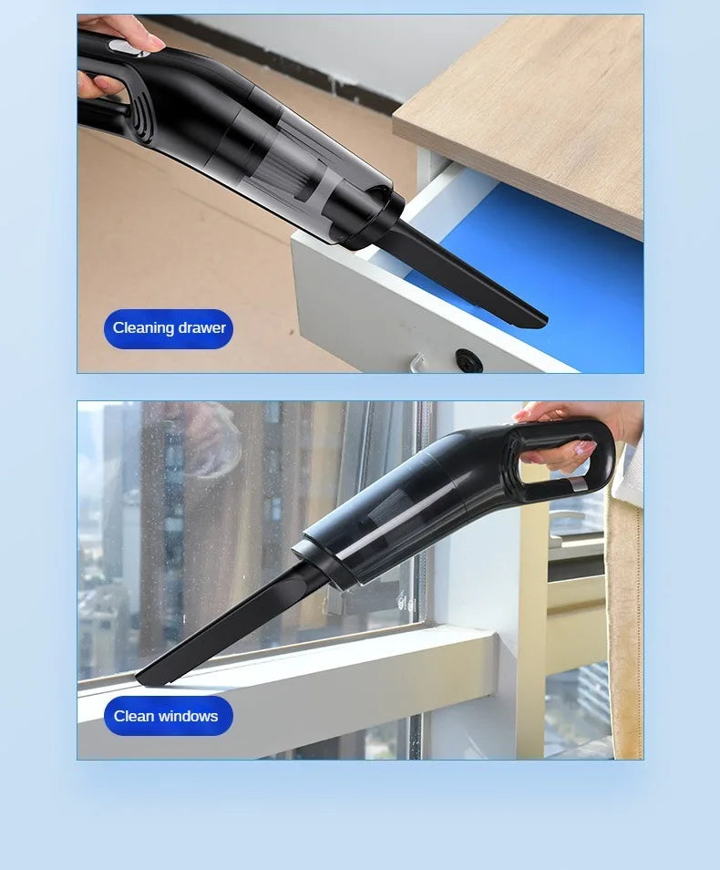 Wireless Car Vacuum Cleaner With Powerful Suction 10000Pa - Smarsty