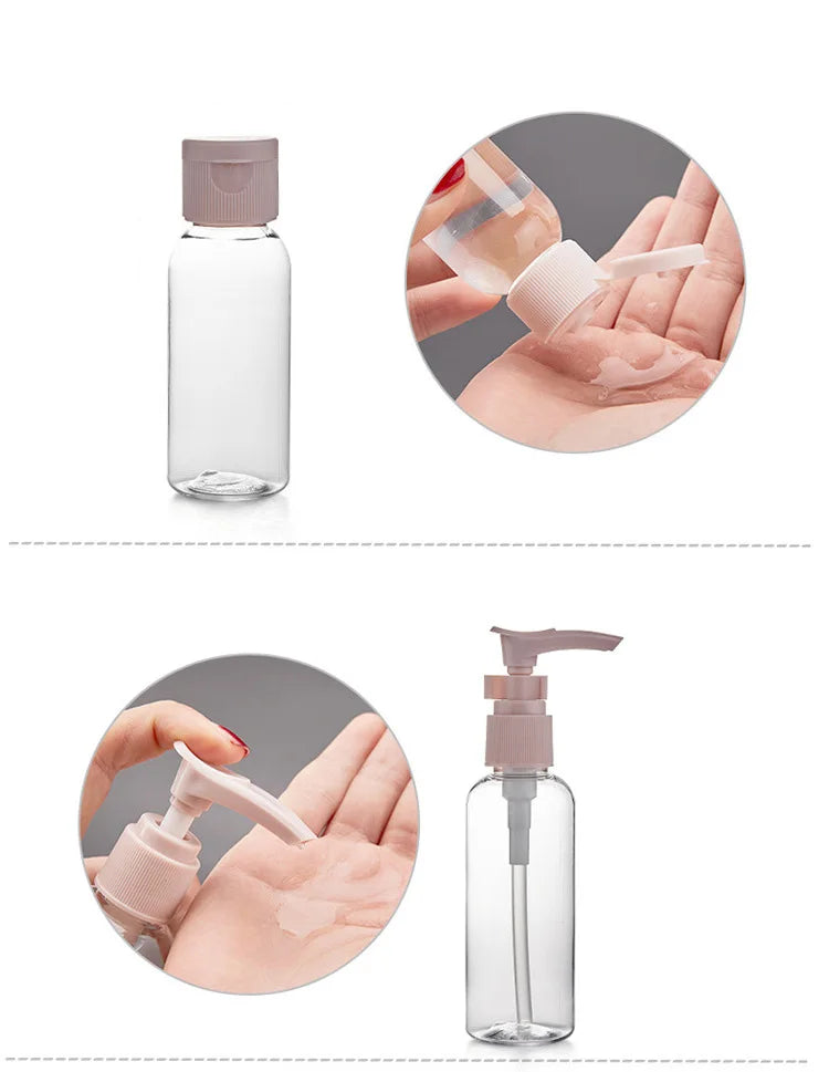 Travel Refillable Bottle Set for Toiletries Essentials - Smarsty