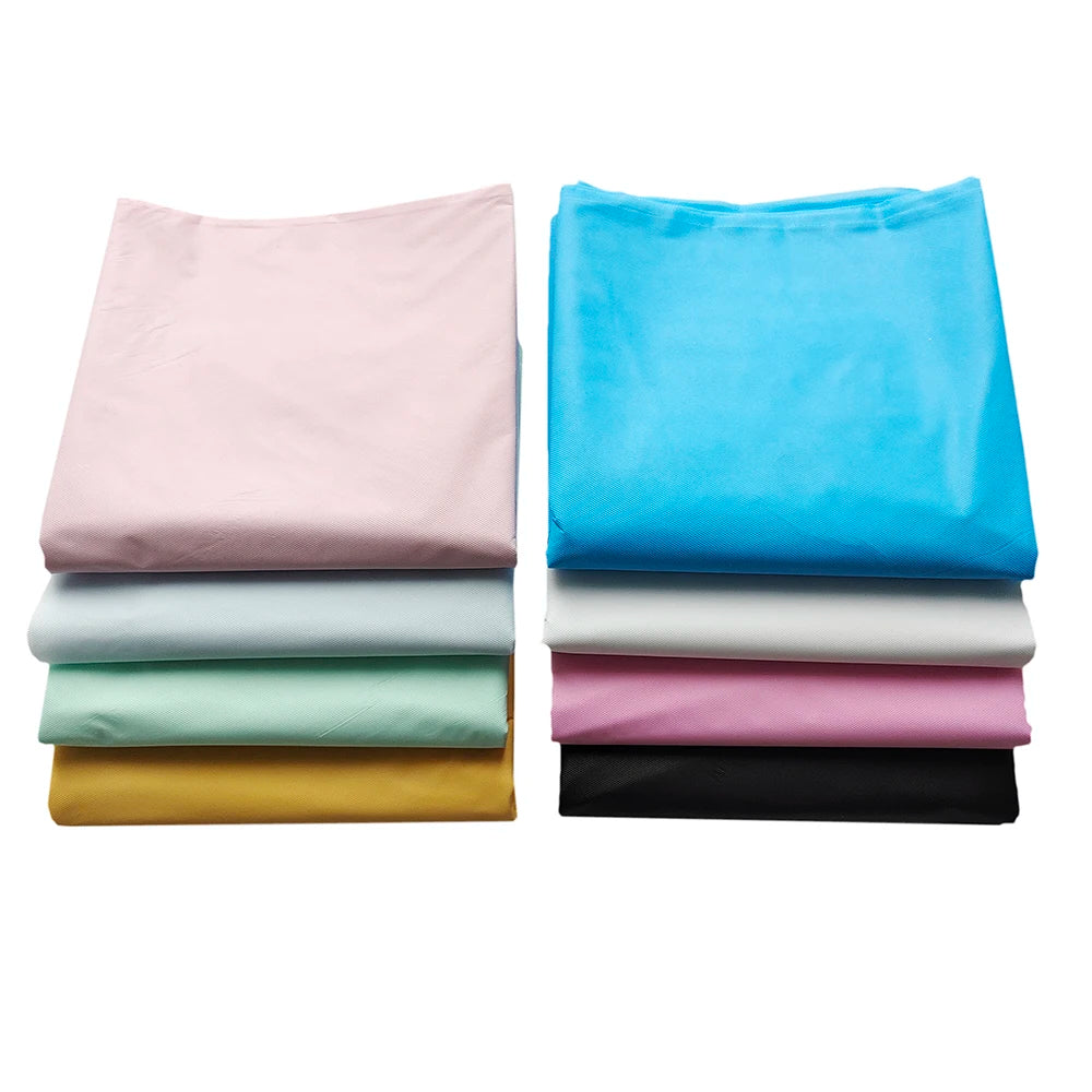 Disposable White Pink Tablecloth for Parties and Weddings - Smarsty