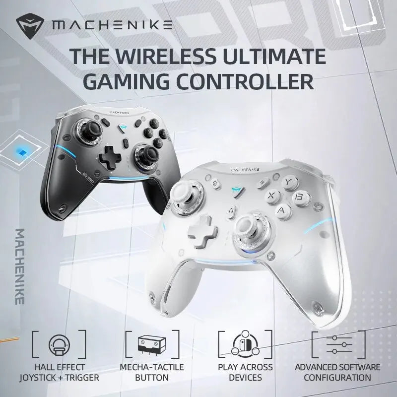 Wireless Gaming Controller with Hall Trigger for Switch and PC - Smarsty