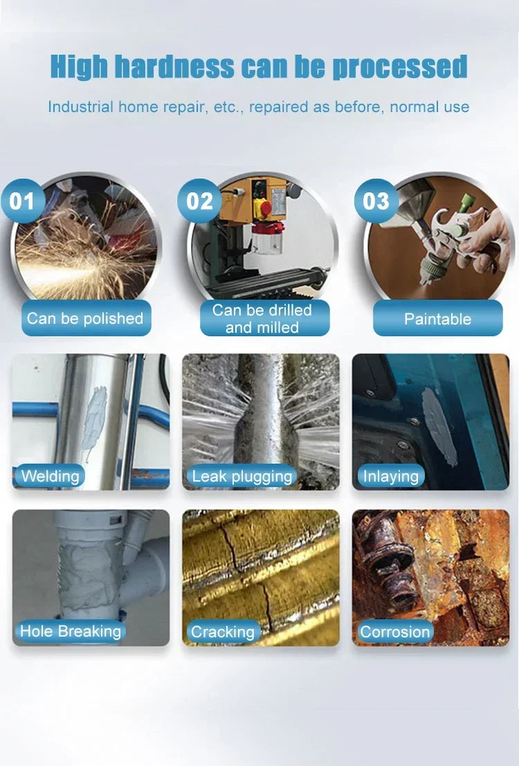 AB Type Glue Casting Super Strong Glue Sticks All Liquid Metal Repair Waterproof Waterproof Sealant Roof Waterproofing Welding - Smarsty