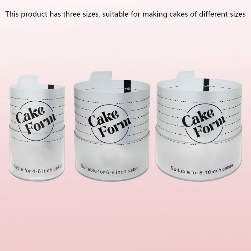 Adjustable Round Cake Ring Mold for Perfect Mousse Desserts - Smarsty