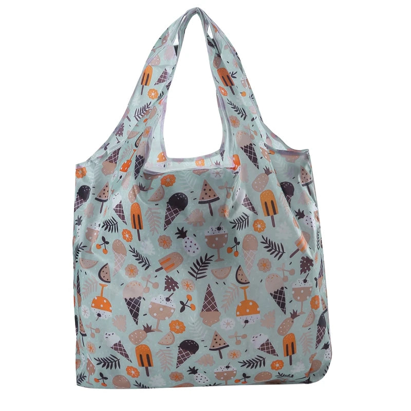 Foldable Shopping Bags Large Capacity Travel Essential - Smarsty