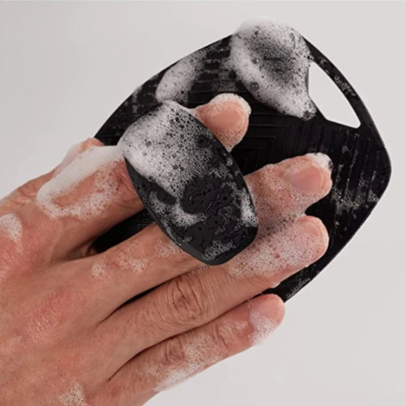 Soft Silicone Exfoliating Brush for Gentle Body Cleansing - Smarsty