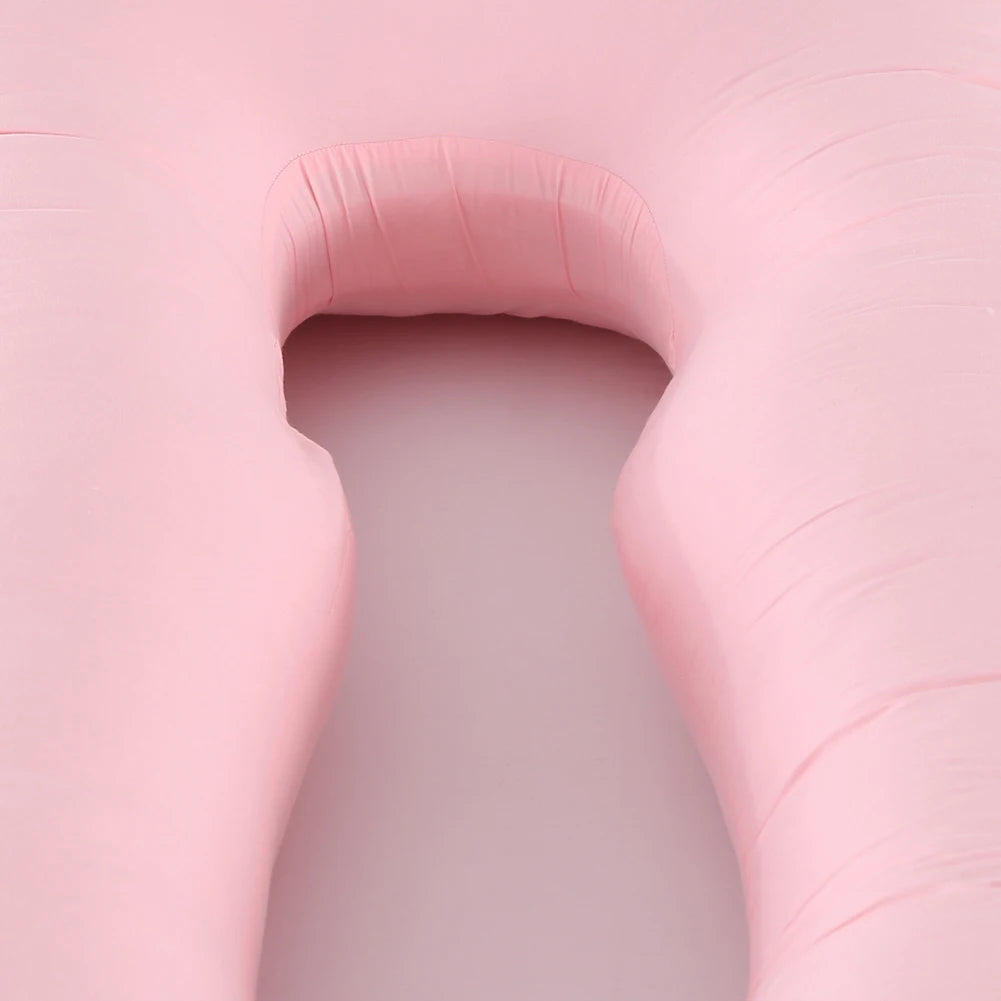 Multifunction Maternity Pillow Case Pure Cotton Cover U-Type for Pregnancy Women
