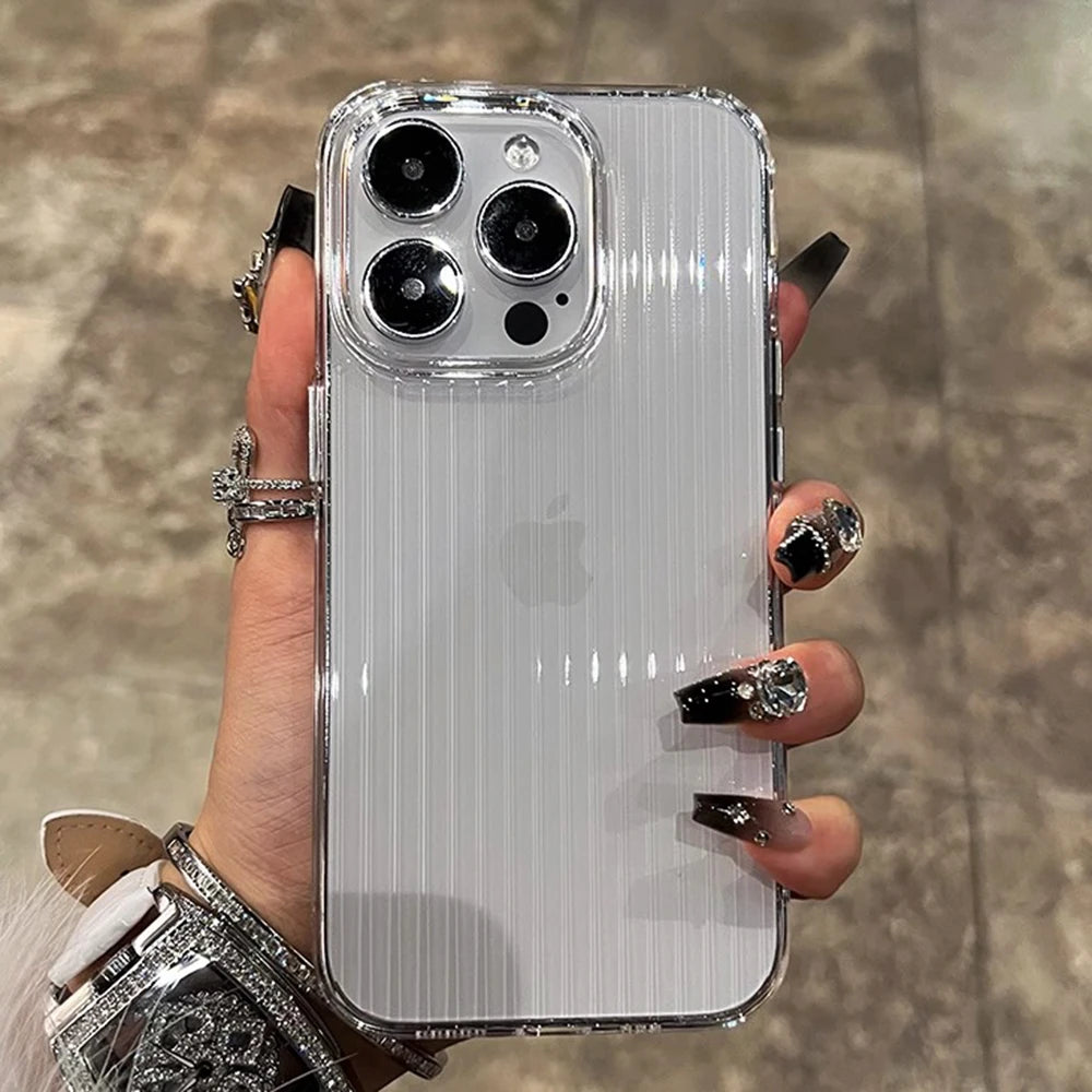 Transparent Iphone Case Clear Silicone Bumper Protection - Smarsty