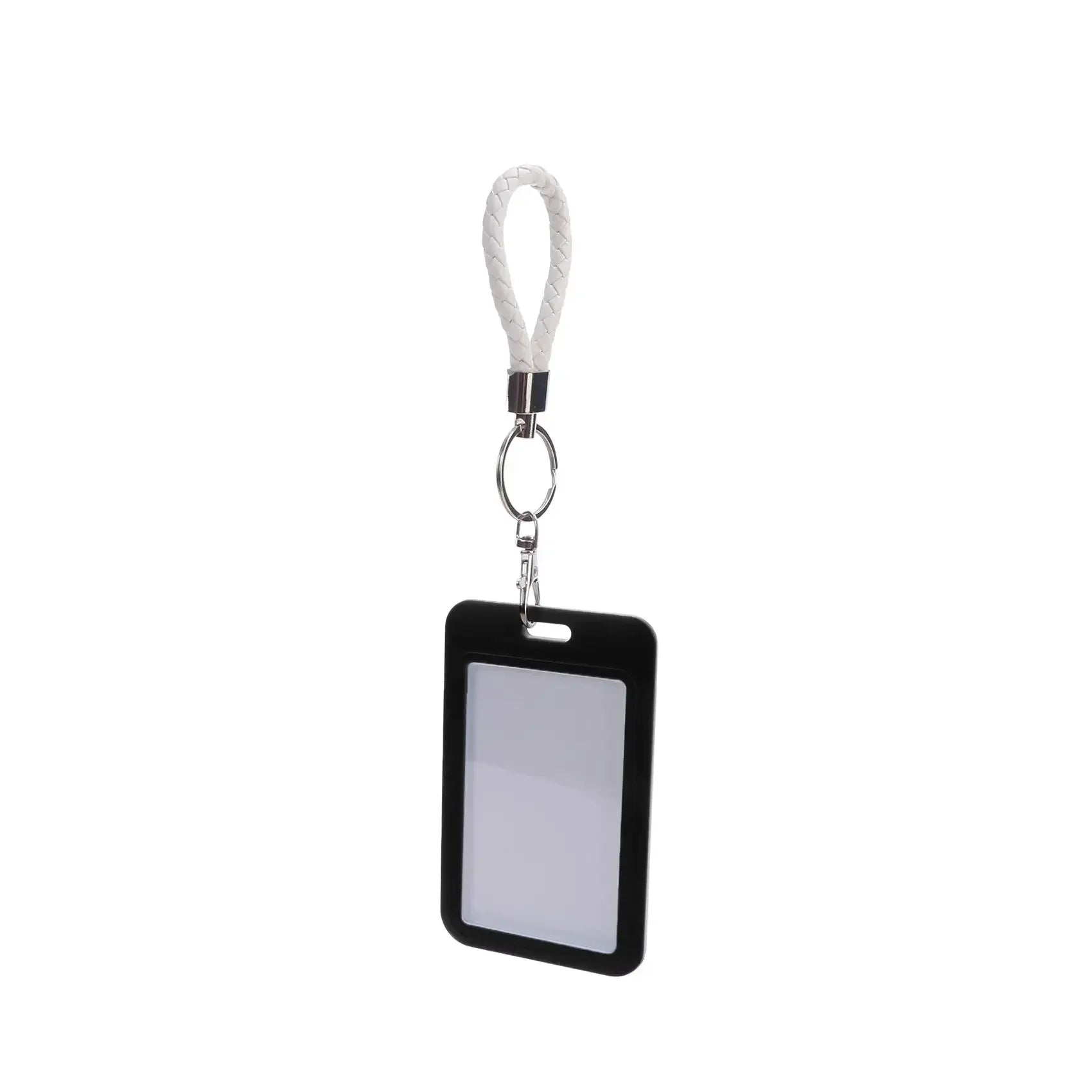 1Pc Macaron Bus ID Card Protective Cover Cases Student Meat Keyring Card Campus Access Door Credit Card Holder Bag Set Key Chain
