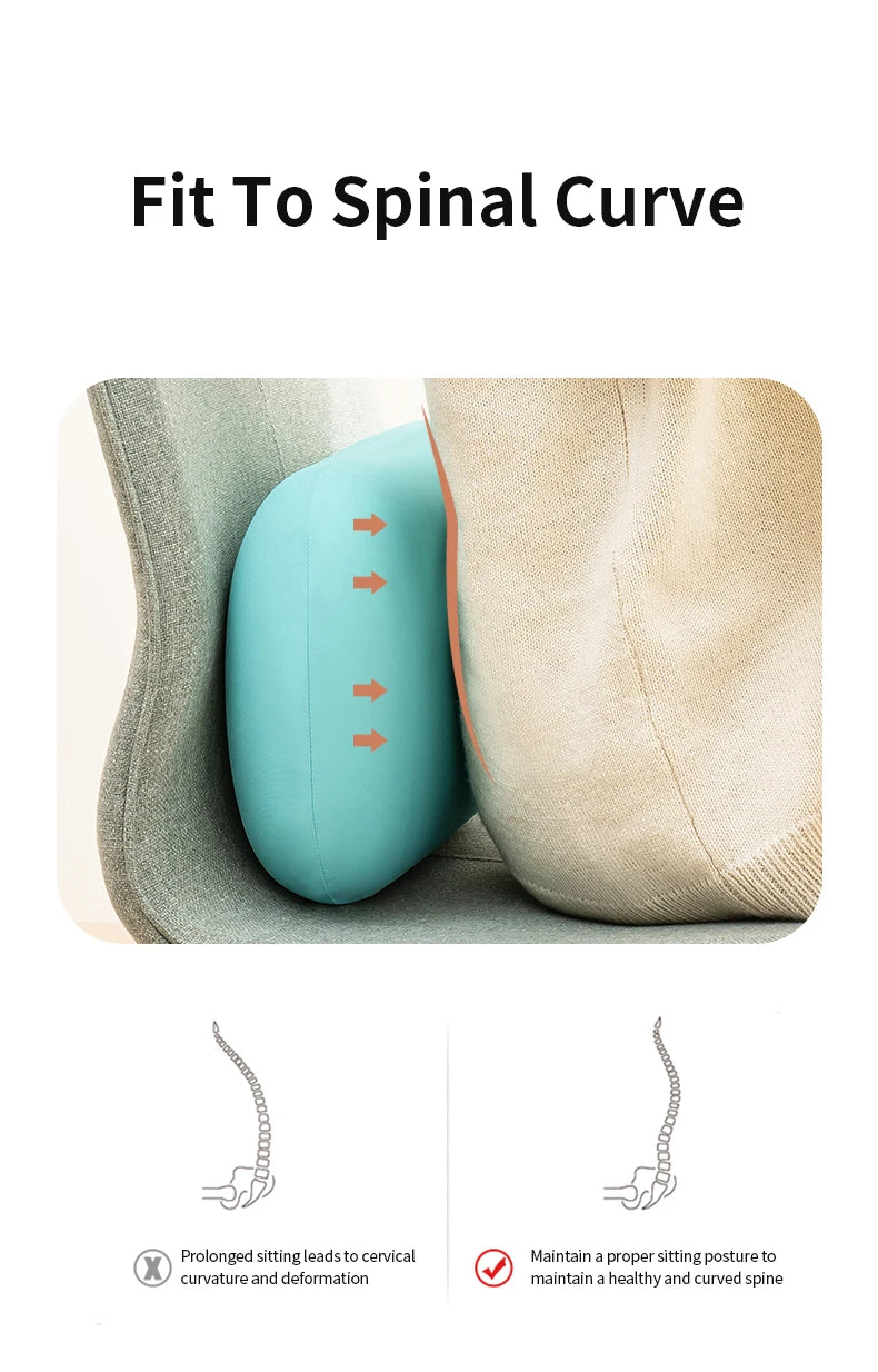 Multifunction Memory Foam Neck Pillow for Comfortable Travel - Smarsty