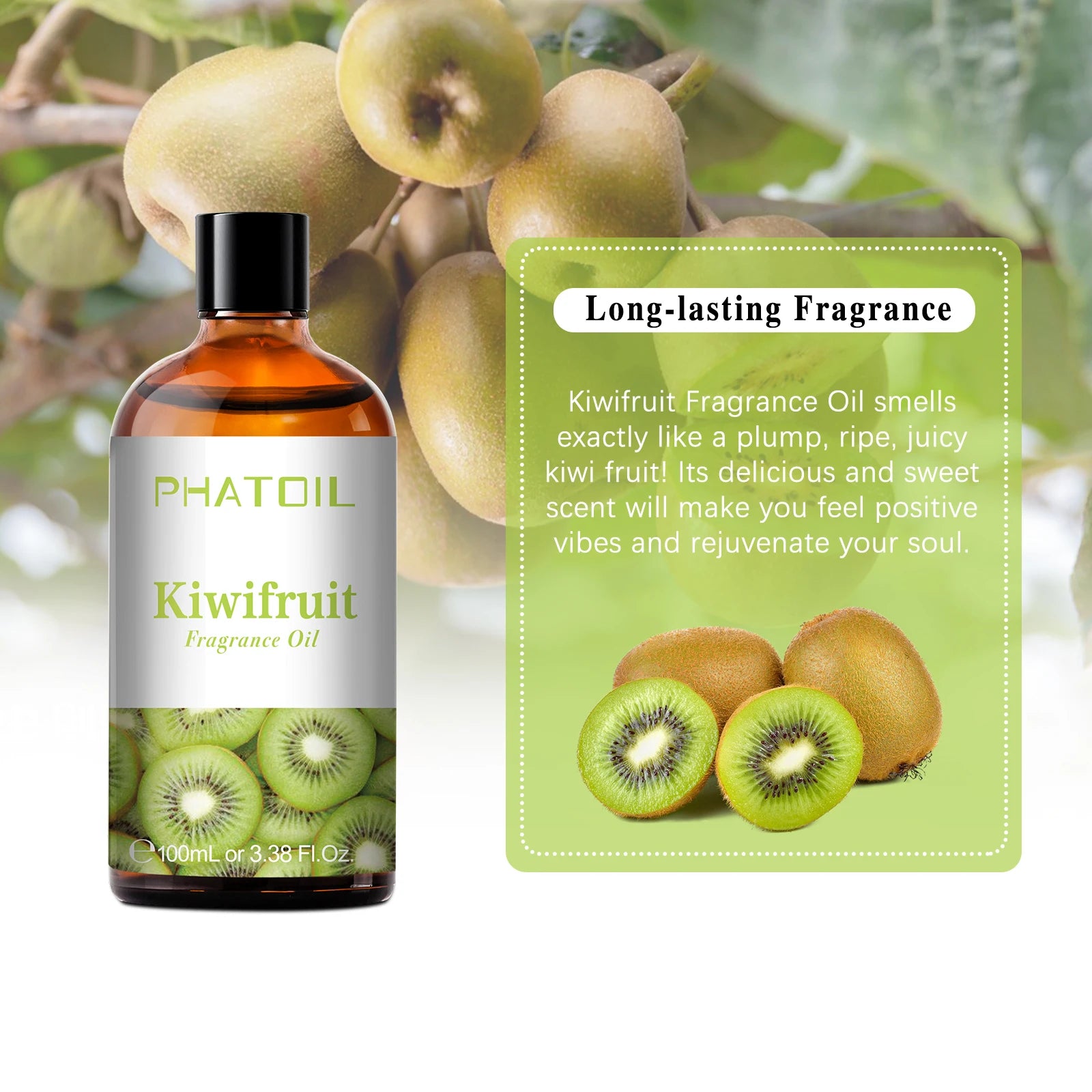 PHATOIL 100ml Aromatherapy Fragrance Oil Pure Essential Oils - Smarsty