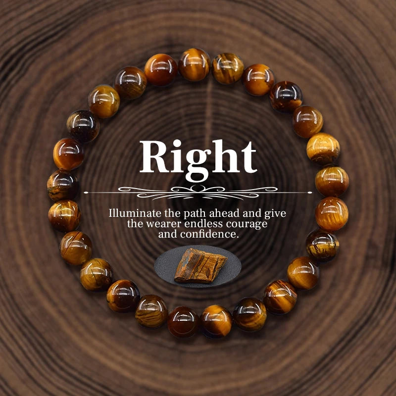 Natural Stone Beads Bracelet for Reiki Healing - Smarsty