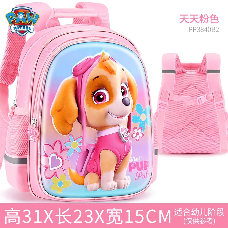 Cute Dog Character Kids Backpack School Bag For Girls Boys - Smarsty