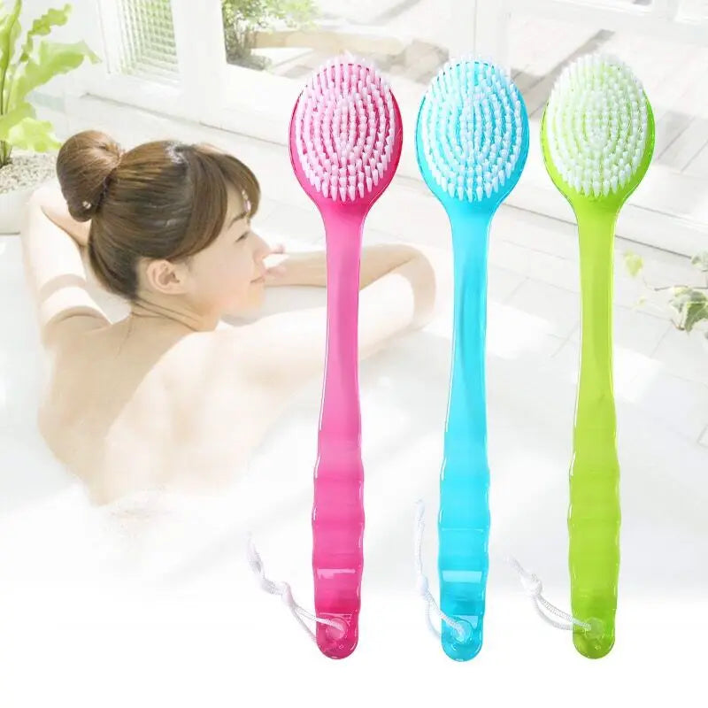 Long Handle Soft Bath Brush for Effective Back Scrubbing - Smarsty