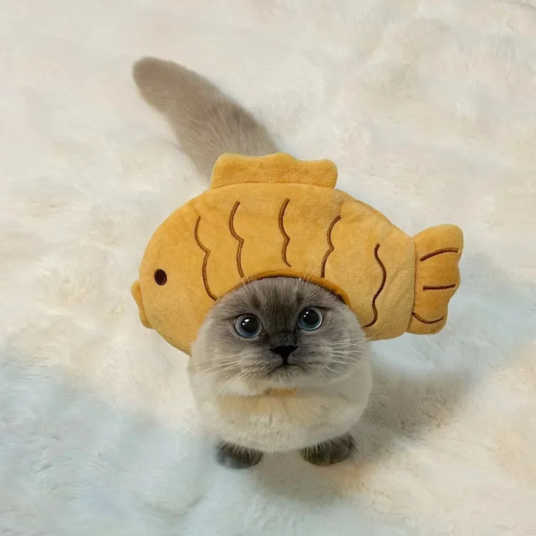 Cute Cat Dog Plush Hat for Warm Cosplay Fun - Smarsty