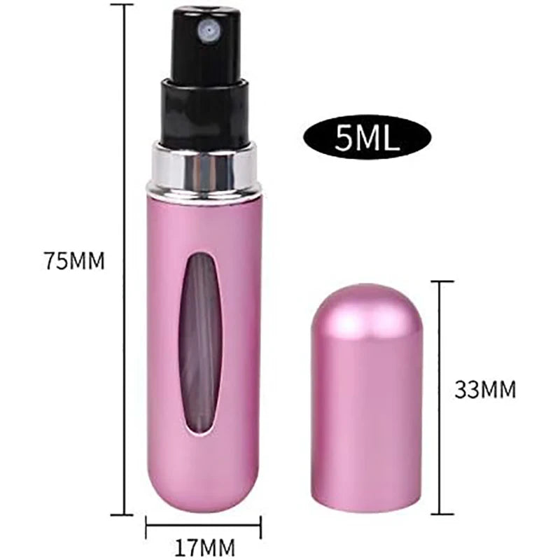 Travel Perfume Bottle Refillable Mini Spray Dispenser - Smarsty