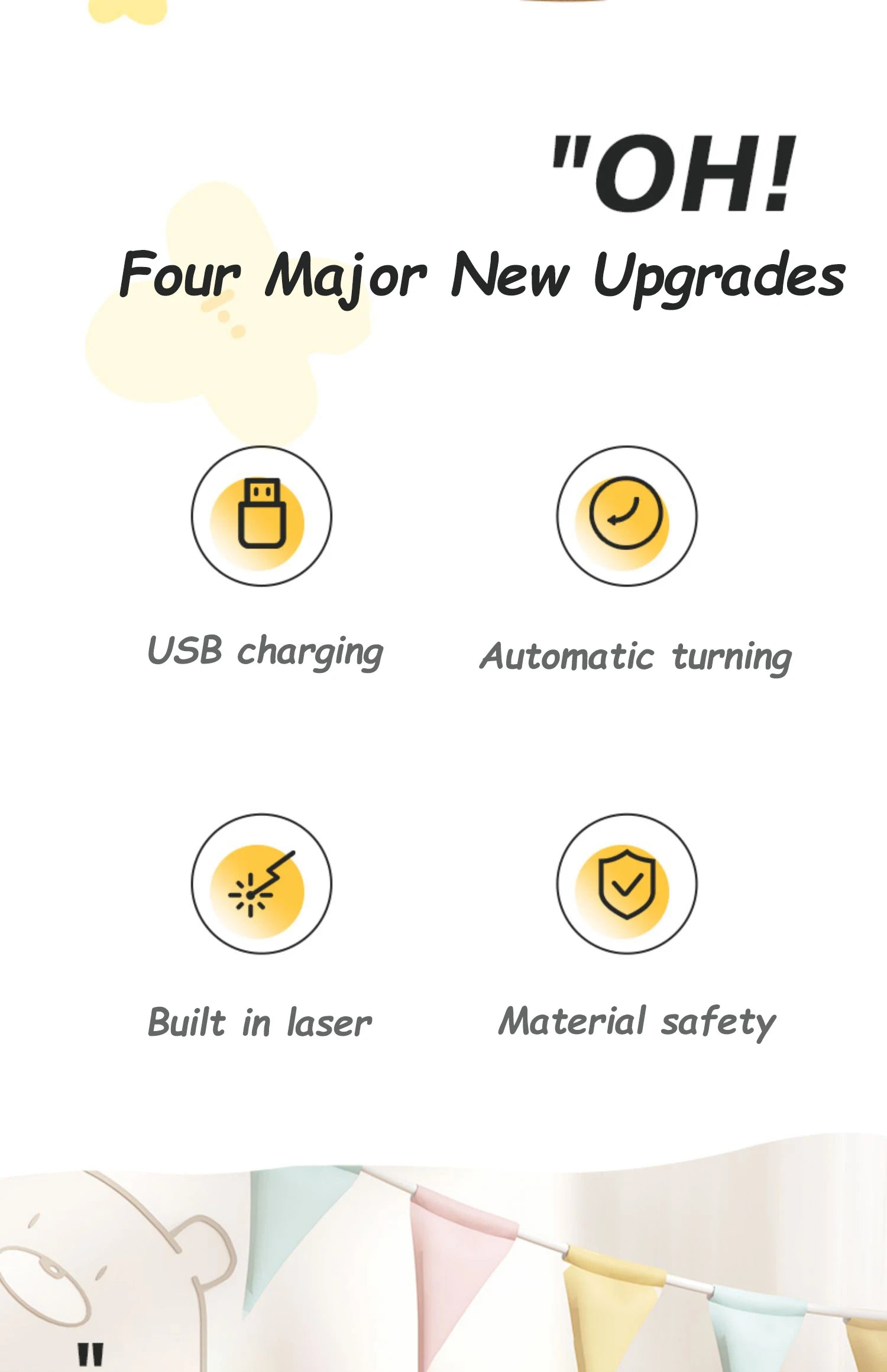 Interactive Rechargeable Cat Toy Ball With Faux Tail - Smarsty