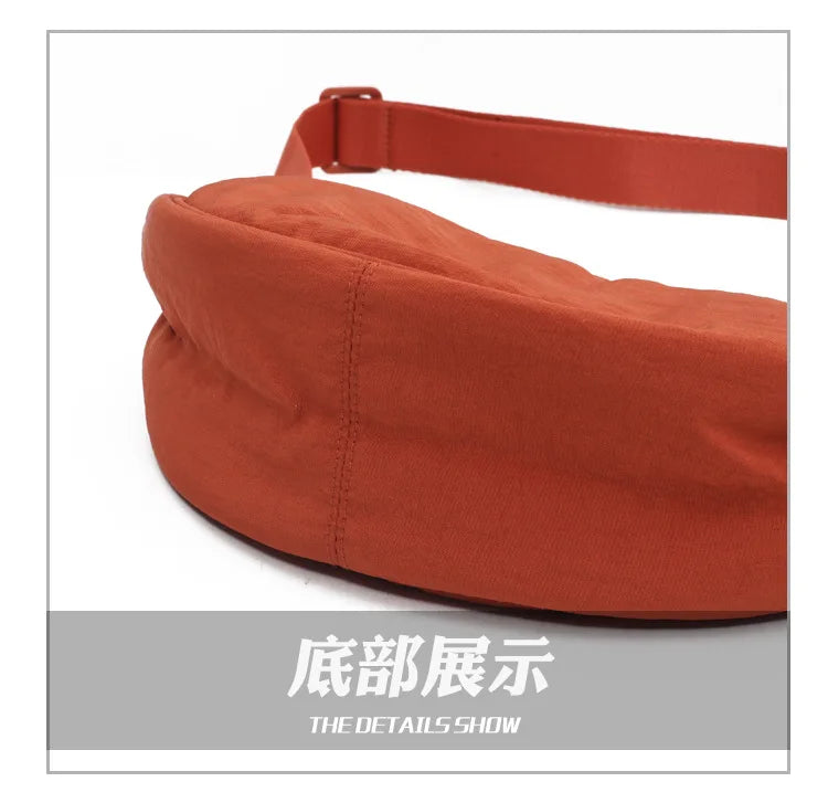 Casual Nylon Crossbody Bag for Women Large Capacity - Smarsty