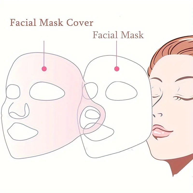 Reusable 3D Silicone Mask Holder for Moisturizing Skin Care - Smarsty