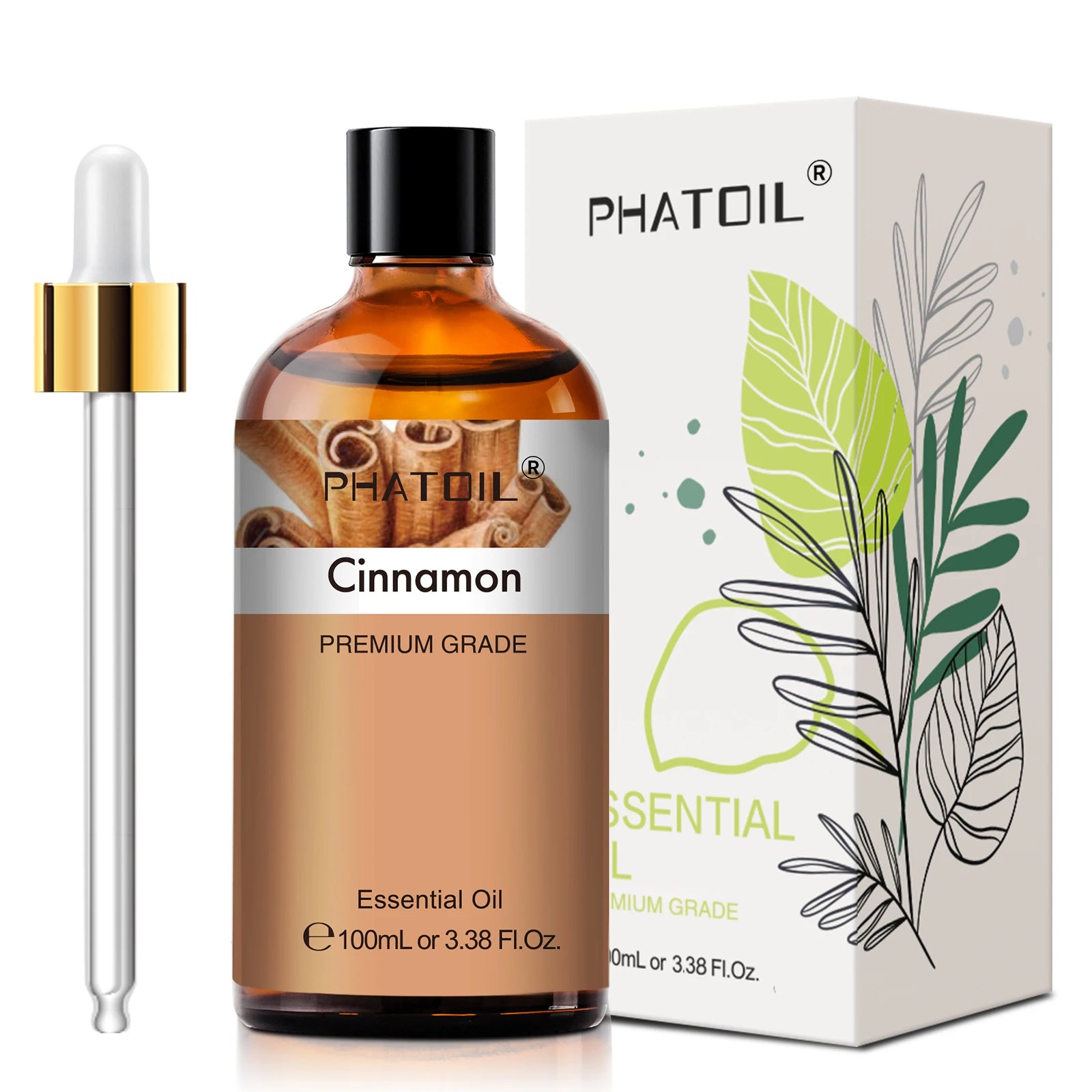 PHATOIL 100ml Essential Oil Set for Aromatherapy Diffusers - Smarsty