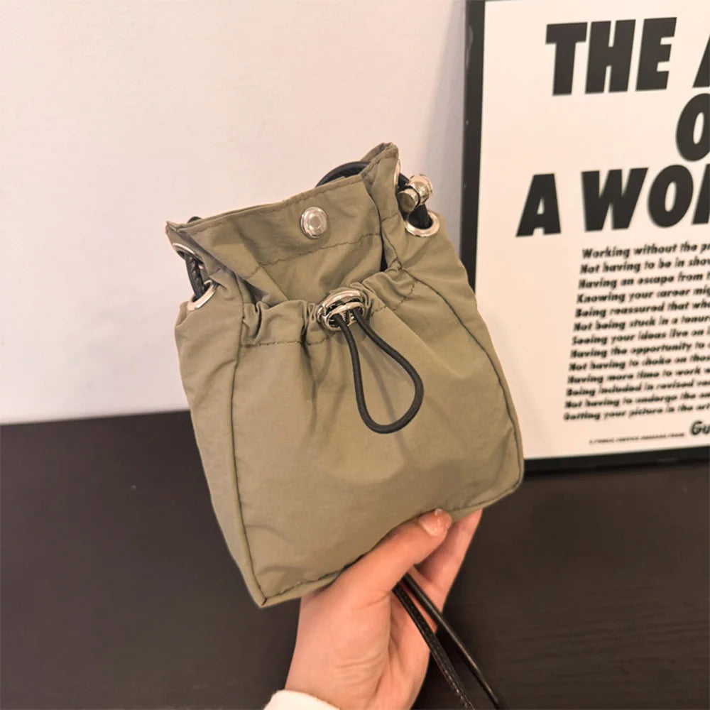 Nylon Crossbody Bag Mini Phone Wallet Multifunctional Purse - Smarsty