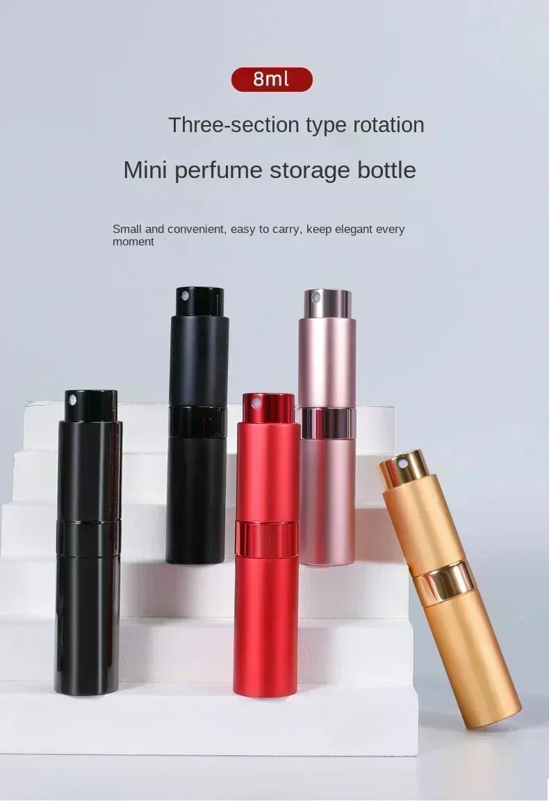 Portable Refillable Perfume Bottle 8ml Metal Atomizer - Smarsty