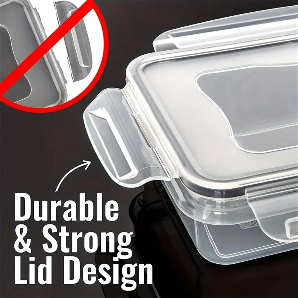 Kitchen Food Containers 12pcs-set,BPA FREE Lunch Box Sugar Cereals Storage Container by Smarsty