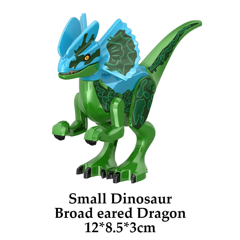 Jurassic Dinosaur World Brutal Raptor T-Rex Triceratops Indominus Rex Model Building Blocks Dino Velociraptor Figure Bricks Toys