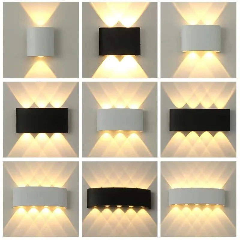 Modern LED Wall Light Waterproof for Home and Garden - Smarsty