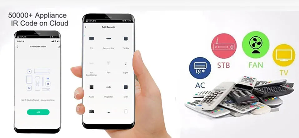 Tuya WiFi Smart IR Remote Control Compatible with Alexa - Smarsty