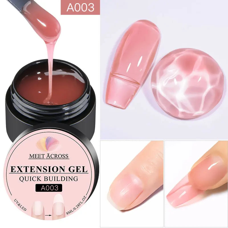 Nude Milk White Gel Nail Polish for Long Lasting Manicure - Smarsty