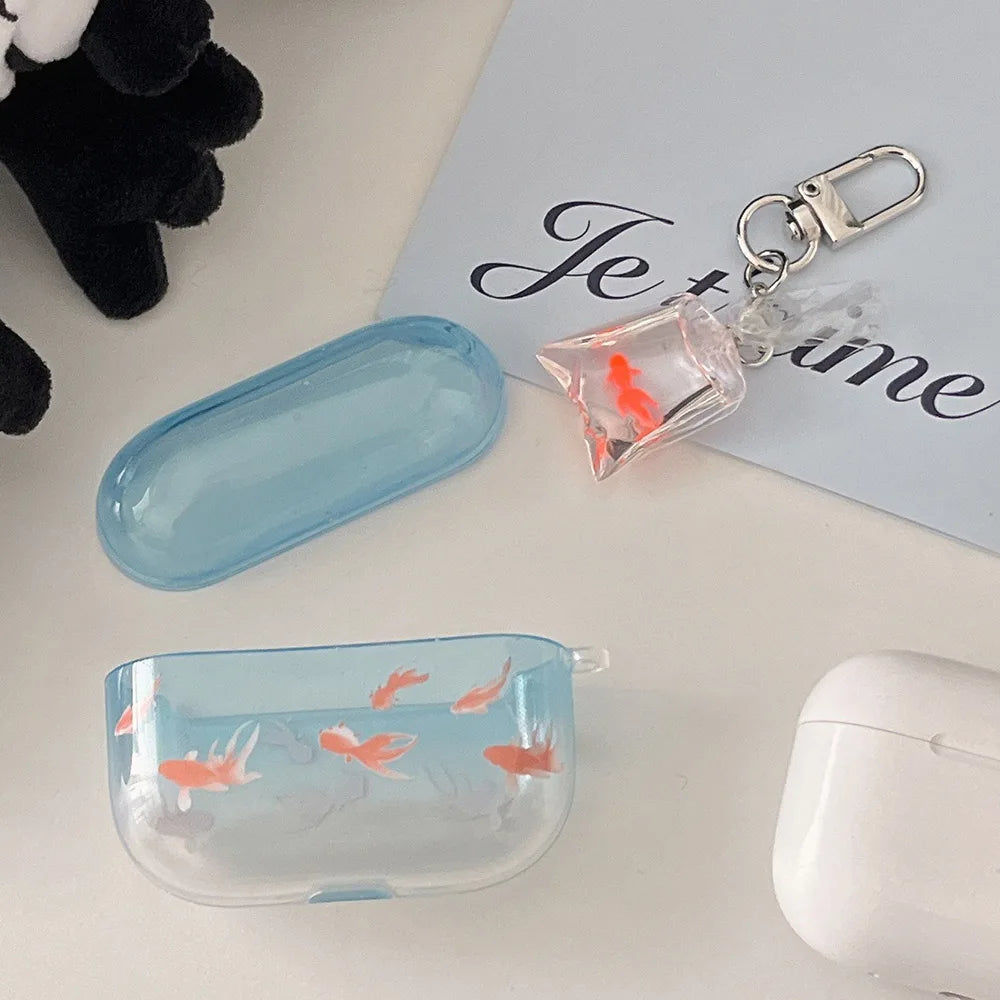 Cute Koi Gradient Earphone Case for AirPods Pro - Smarsty