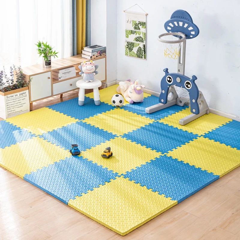 Puzzle Mat For Children Tiles Foam Baby Play Mat Kids Carpet Mat for Home Workout Equipment Floor Padding for Kids by Smarsty