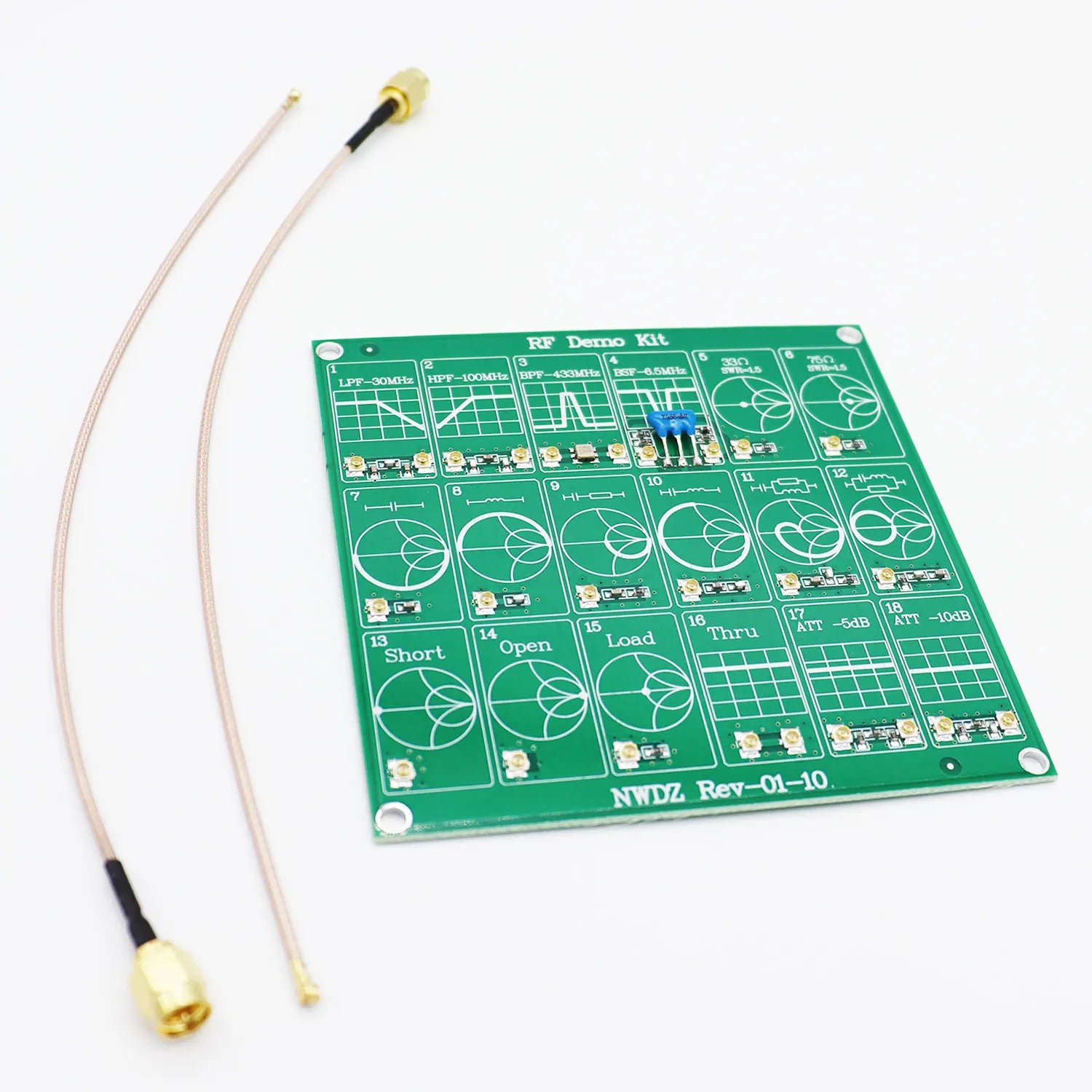 NanoVNA RF Test Board Kit for Accurate Measurements - Smarsty