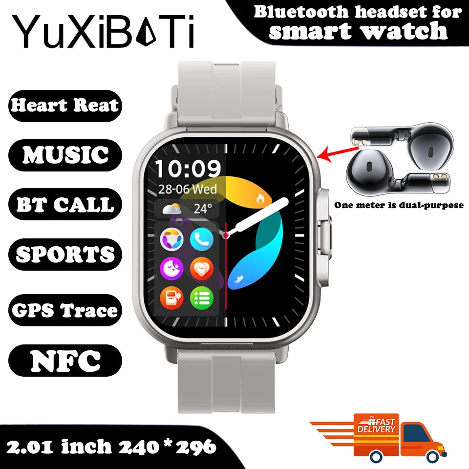 2024 Smart Watch With Earphones And GPS Tracking - Smarsty